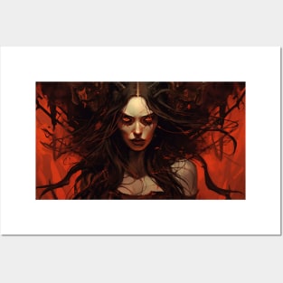 Diablo Lilith Demon Posters and Art